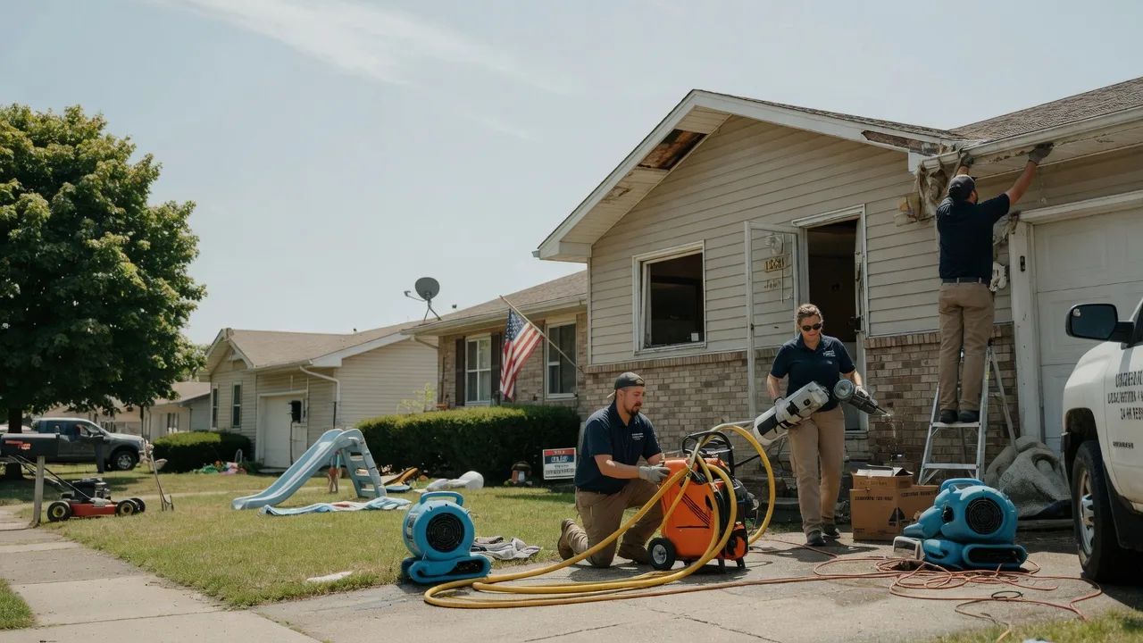 Water Damage Restoration in Mossville, IL near me